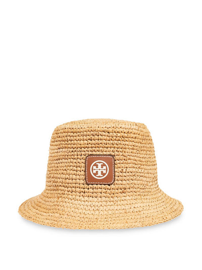 Tory Burch Straw bucket hat at Collagerie