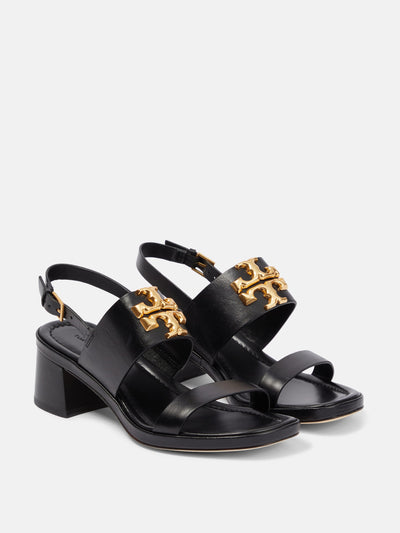 Tory Burch Eleanor heel sandals at Collagerie