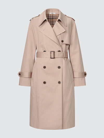 Uniqlo : C Trench coat in beige at Collagerie