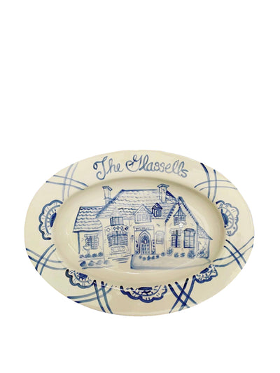 Tricia Lowenfield Design Large custom platter at Collagerie