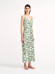 Chartreuse roses Trinny slip night dress Clothing Emilia Wickstead    - Collagerie