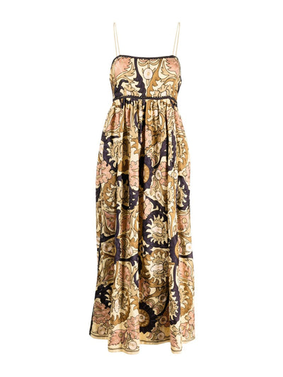 Ulla Johnson Printed linen maxi dress at Collagerie