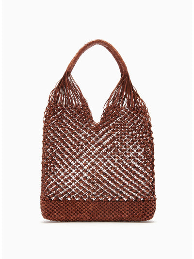 Ulla Johnson Tulia large knotted hobo shoulder bag at Collagerie