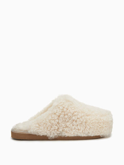 Ulla Johnson Cosy sheepskin Jenny slippers at Collagerie