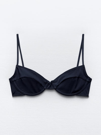 Zara Underwired bikini top at Collagerie