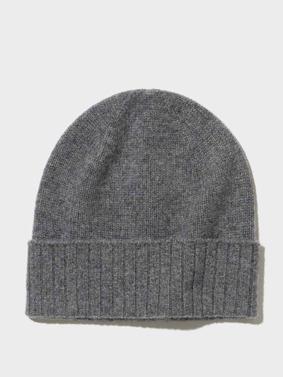 Uniqlo Cashmere knitted beanie hat at Collagerie