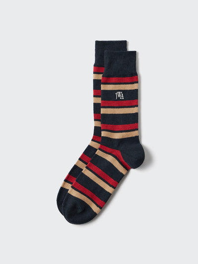 Uniqlo X Jw Anderson Stripe socks at Collagerie