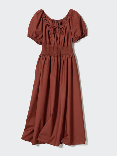 Uniqlo Volume sleeve dress at Collagerie