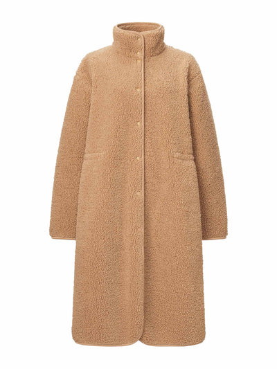 Uniqlo : C Pile-lined fleece coat at Collagerie