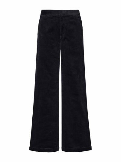 Uniqlo : C Black corduroy wide leg trousers at Collagerie