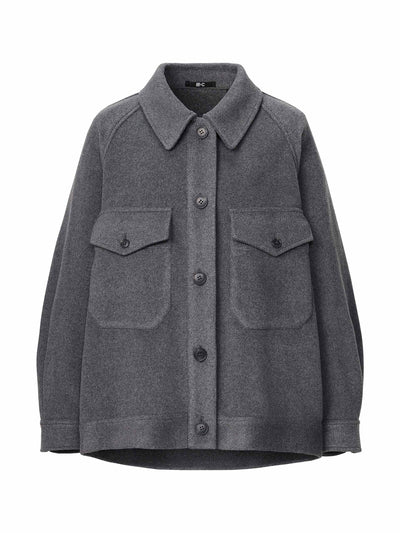 Uniqlo : C Grey oversized jacket at Collagerie