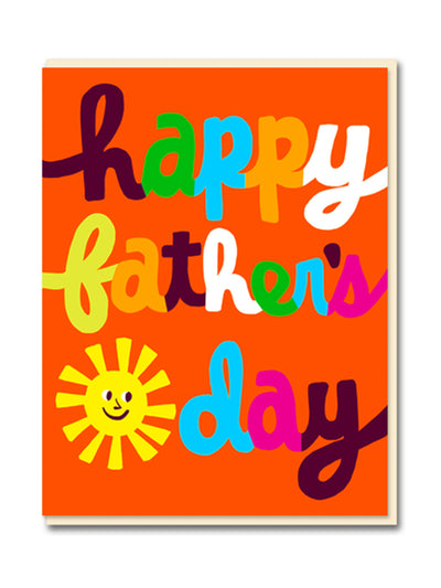 V&A Shop Sunshine father’s day card at Collagerie