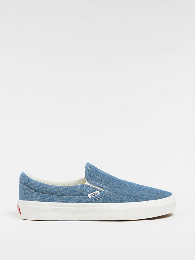 Vans Classic slip-on summer linen shoes at Collagerie