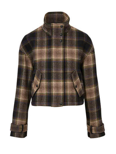 Veronica Beard Bateman plaid jacket at Collagerie