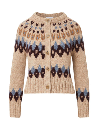 Veronica Beard Christina Fair Isle cardigan at Collagerie