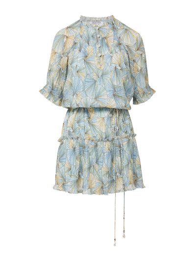 Veronica Beard Dorrie pleated mini dress at Collagerie
