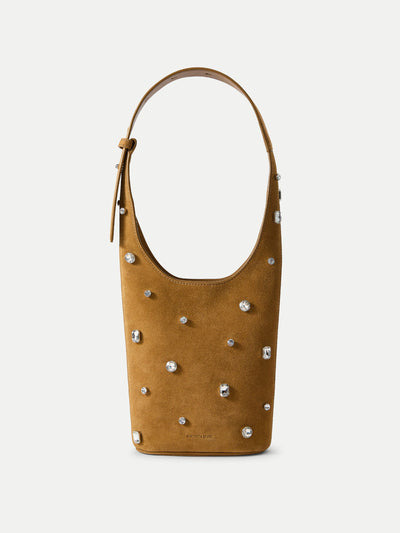 Veronica Beard Embellished loop bag at Collagerie