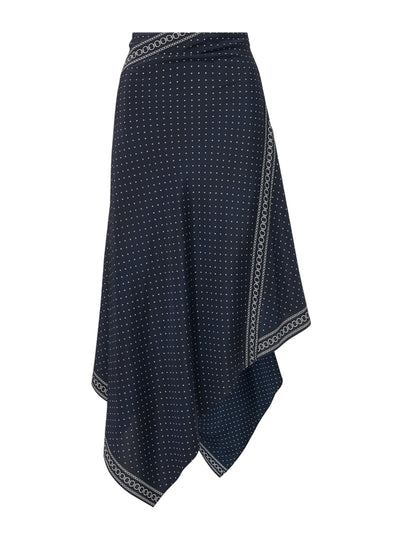 Veronica Beard Hartley asymmetrical skirt at Collagerie