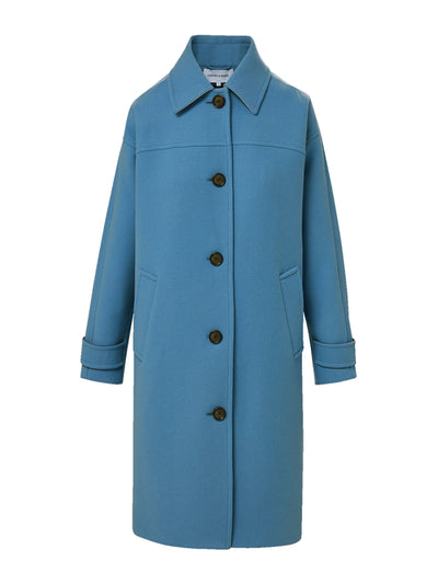 Veronica Beard Laurent cocoon dickey coat at Collagerie