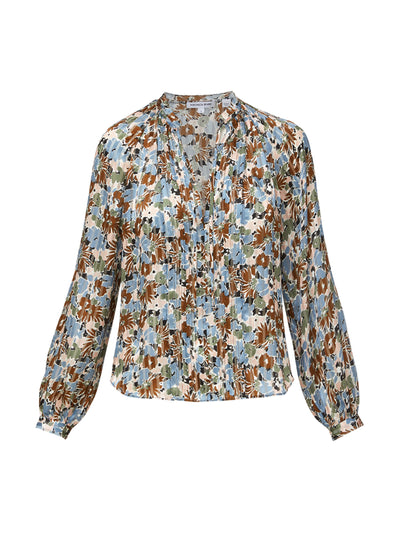Veronica Beard Linds silk blouse at Collagerie