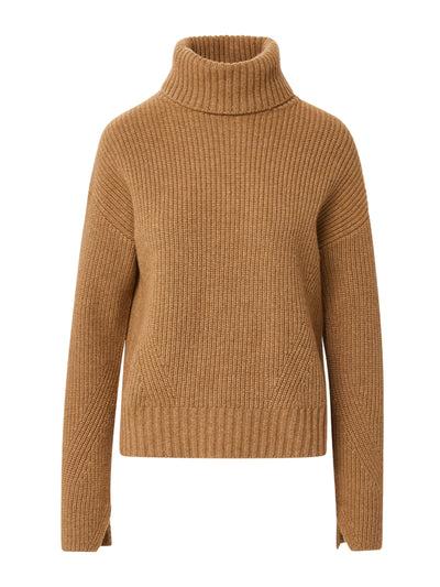 Veronica Beard Matilda cashmere turtleneck sweater at Collagerie