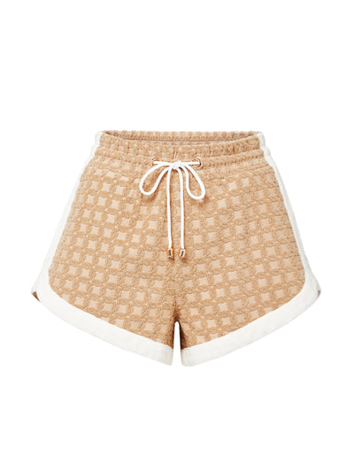 Veronica Beard Mulberry drawstring shorts at Collagerie