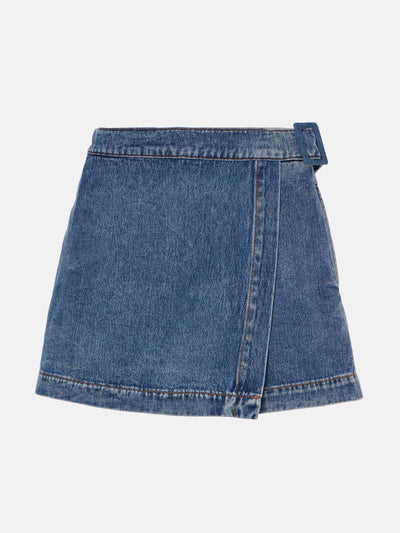 Veronica Beard Diaz denim skort at Collagerie