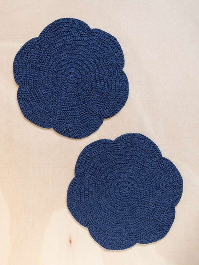 Valsa Home Scallop crochet placemats, set of 2 at Collagerie