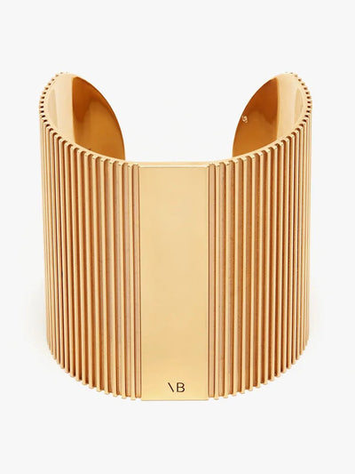 Victoria Beckham Exclusive Perfume cuff in gold at Collagerie