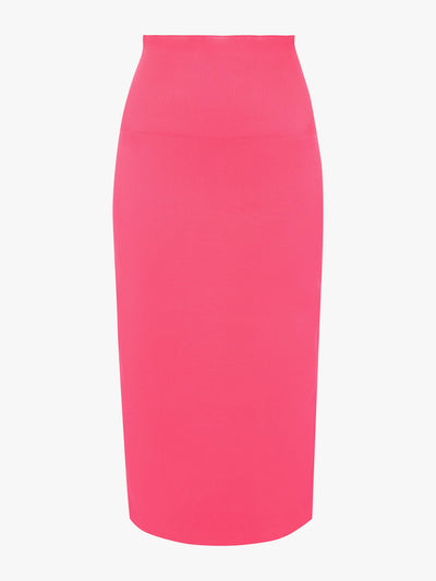 Victoria Beckham Body fitted midi skirt at Collagerie