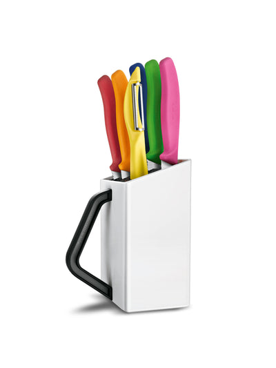 Victorinox Swiss classic utility knife block (6-pieces) at Collagerie