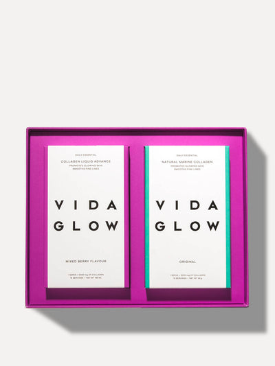 Vida Glow Limited Edition: Super Skin Set at Collagerie