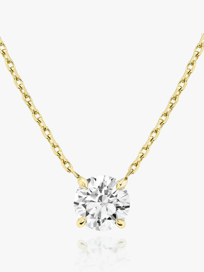 Vrai Solitaire Diamond necklace at Collagerie