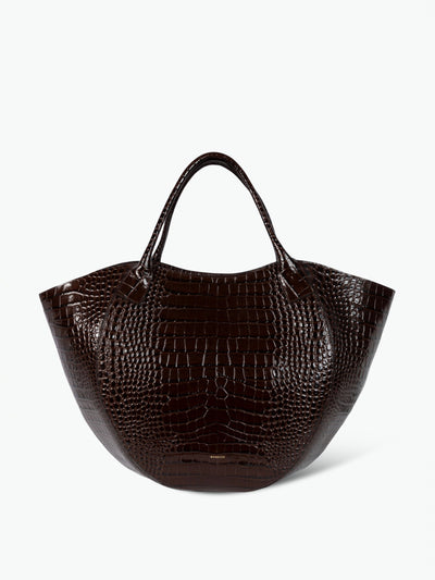 Wandler Mia Shopper Soil Croco bag at Collagerie