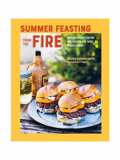 Waterstones Summer Feasting from the Fire cookbook at Collagerie