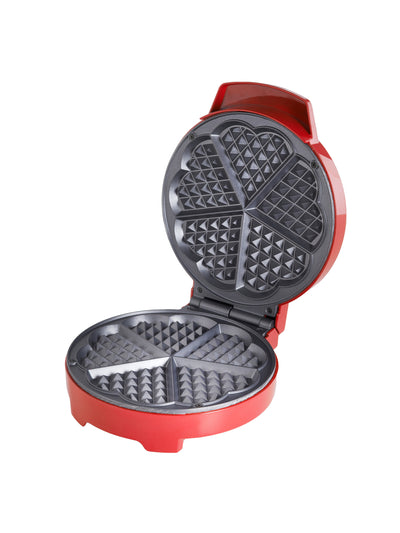 Global Gizmos Red heart waffle maker at Collagerie