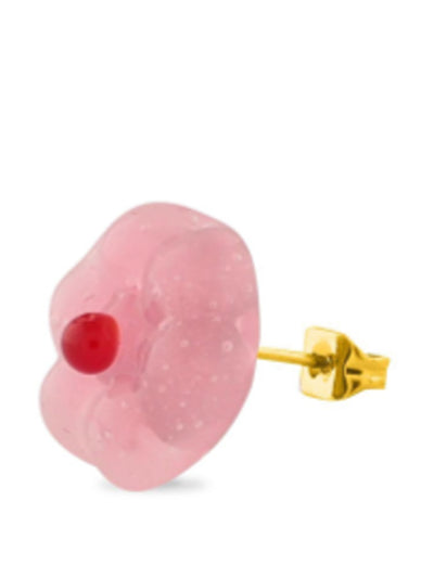 Sandralexandra Daisy pink stud earring at Collagerie