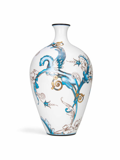 Wedgwood Florentine turquoise vase at Collagerie