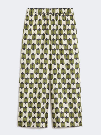 Weekend Max Mara Silk twill trousers at Collagerie