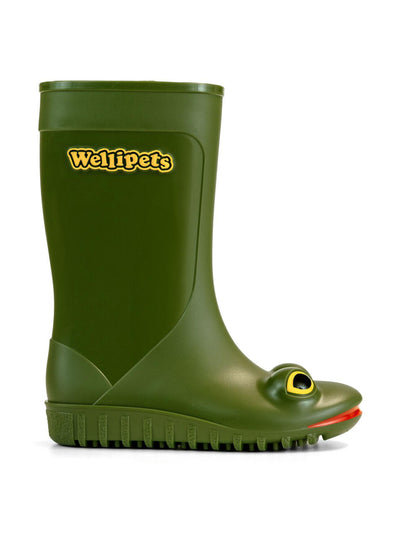 Wellipets Frog Wellies rain boots at Collagerie