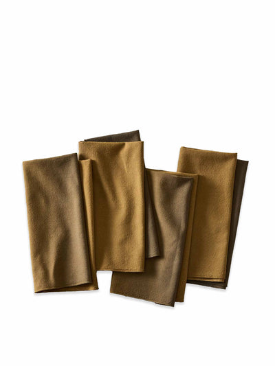 West Elm Dip-dye ombre napkin (set of 4) at Collagerie