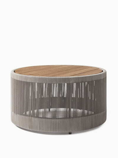 West Elm Porto garden round coffee table at Collagerie