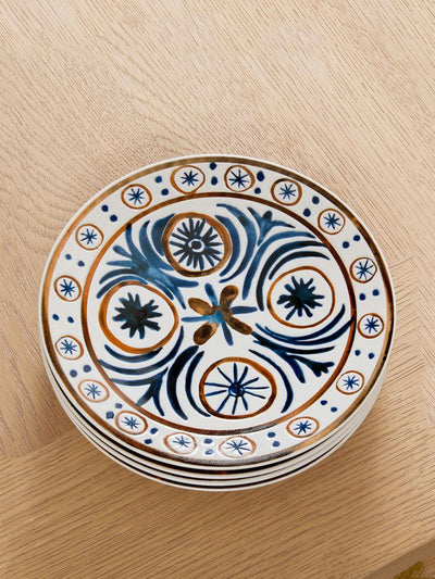 West Elm Nilak stoneware salad plates at Collagerie