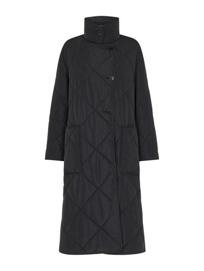 Whistles Alice longline quilted coat at Collagerie