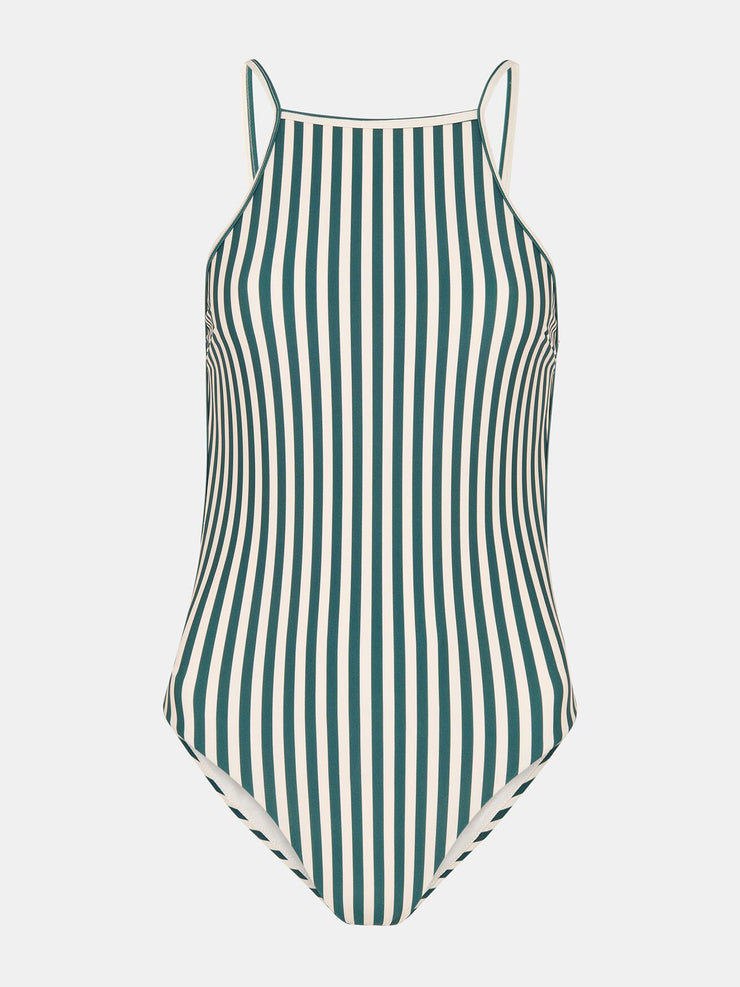 Stripe swimsuit