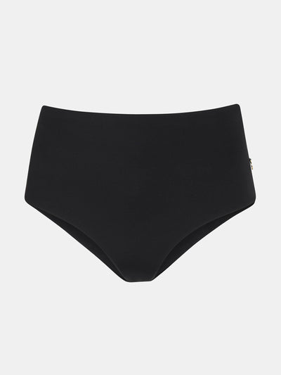 Whistles Black high-rise bikini bottoms at Collagerie