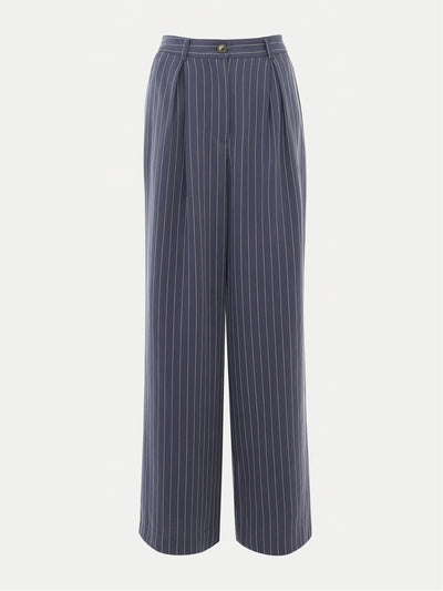 Whistles Lottie pinstripe trousers at Collagerie