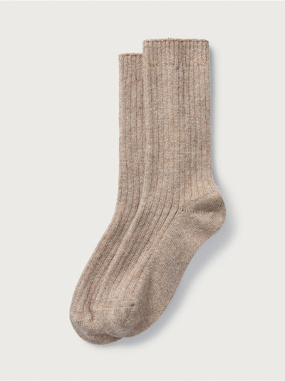 The White Company Ribbed sparkle boot socks at Collagerie