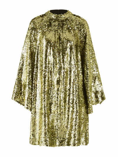 Wiggy Kit Glitterball gold dress at Collagerie
