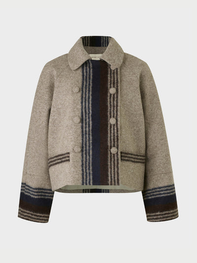 Wiggy Kit The mercer jacket (stripe) at Collagerie